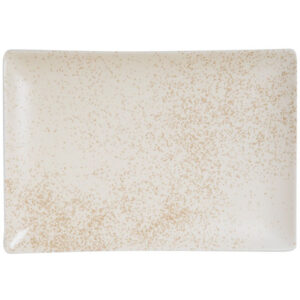 Πιατέλα "Sand" Ορθογώνια Πορσελάνης