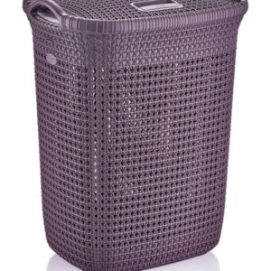 Καλάθι Απλύτων Πλεκτό (45×35×58 hcm)