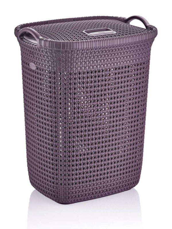 Καλάθι Απλύτων Πλεκτό (45×35×58 hcm)
