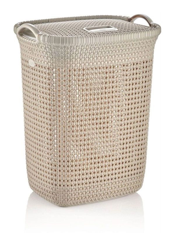 Καλάθι Απλύτων Πλεκτό (45×35×58 hcm) - Image 2