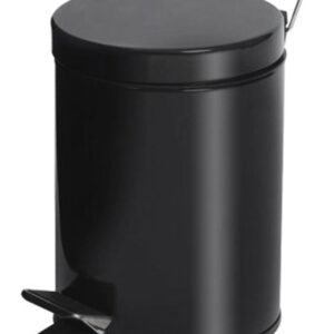 Κάδος Πεντάλ Απορριμμάτων Μεταλλικός Στρογγυλός Soft Close