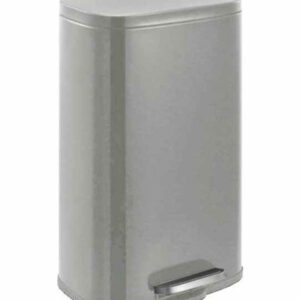 Κάδος Πεντάλ Απορριμμάτων Inox Soft Close Γκρι 30Lt