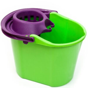 Κουβάς Πλαστικός Οβάλ με Στίφτη 18L