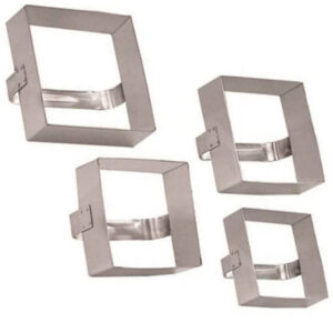 Κουπάτ Σφολιάτας Τετράγωνο Ανοξείδωτο