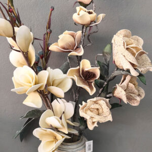 Διακοσμητικά Λουλούδια Foam Σύνθεση 53