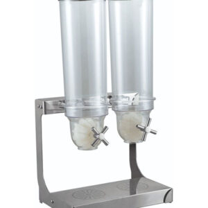 Διανεμητής Δημητριακών Διπλός 2x3,5Lt Inox/PC