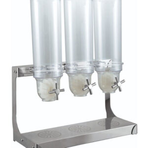 Διανεμητής Δημητριακών Τριπλός 3x3,5Lt Inox/PC
