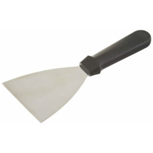 Σπάτουλα Ίσια 12.5x11.5cm Με Μαύρη Πλαστική Λαβή