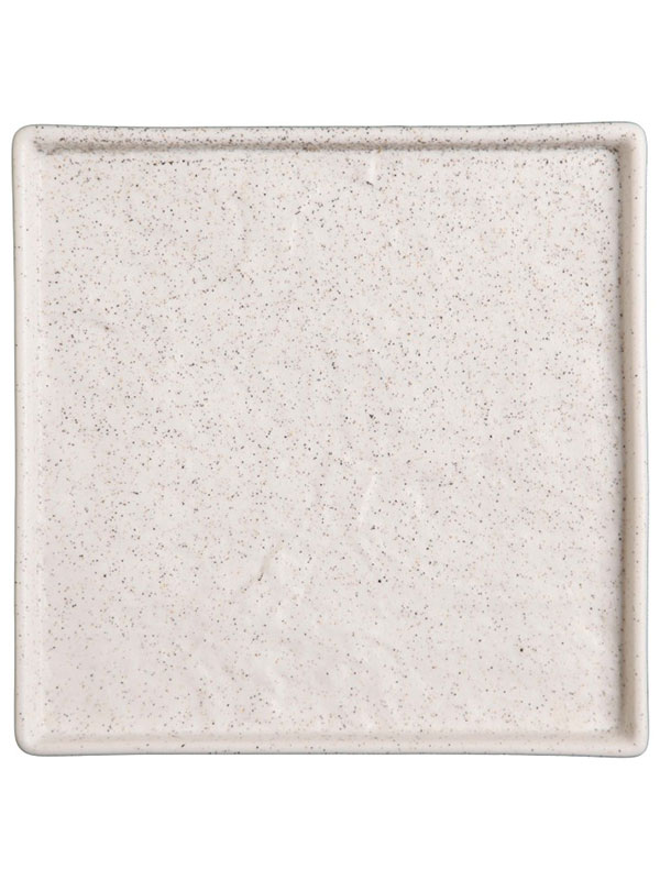 Πιατέλα "White Dune" Τετράγωνη Πορσελάνης Prestige 29 x 29 x 2hcm