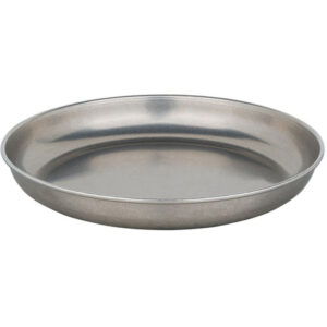 Πιάτο Κουπ Βαθύ Inox Vintage Matt Με Γυριστό Χείλος 24cm